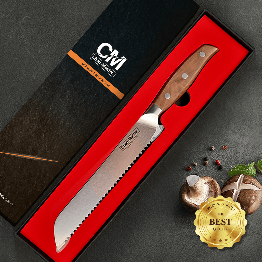 8 Inch Serrated Knife The ULTIMATE Chef Knife Design Japanese