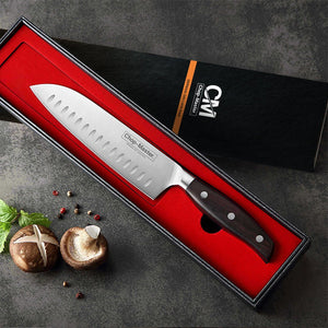 The 'ULTIMATE' Chef 3 x Knife Bundle (Santoku & Paring & Serrated) - Chop-Master™
